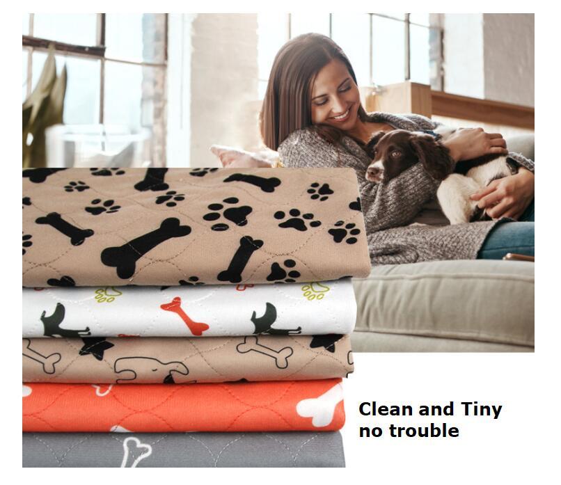 Three-Layer Waterproof Pet Absorbent Pad – Reusable Washable Pee Mat