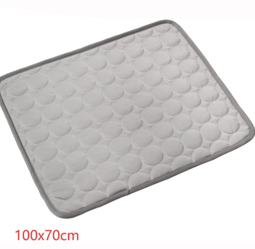 Pet Ice Silk Cooling Mat – Summer Dog & Cat Cool Nest Pad