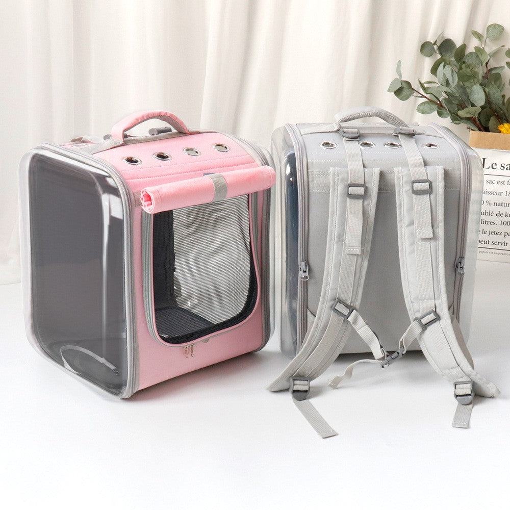 Portable Cat & Pet Backpack – Lightweight Travel Bag for Cats