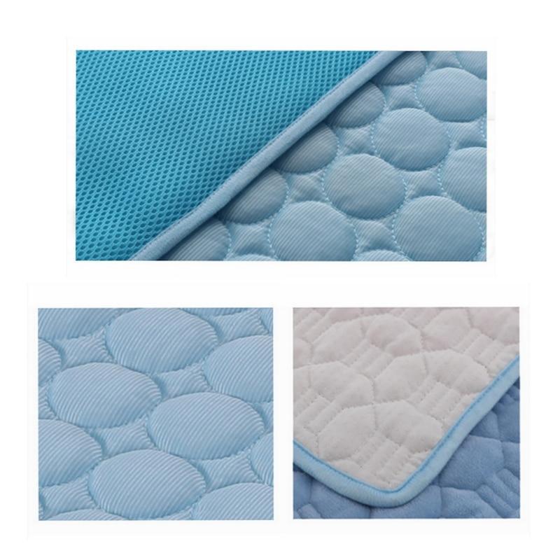 Pet Ice Silk Cooling Mat – Summer Dog & Cat Cool Nest Pad