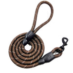 Training Rope Belt Dog Leash – Reflective, Durable Nylon Lead
