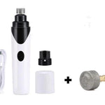 Electric Pet Nail Grinder – Low Noise USB Nail Clipper for Dogs & Cats