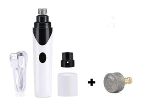 Electric Pet Nail Grinder – Low Noise USB Nail Clipper for Dogs & Cats