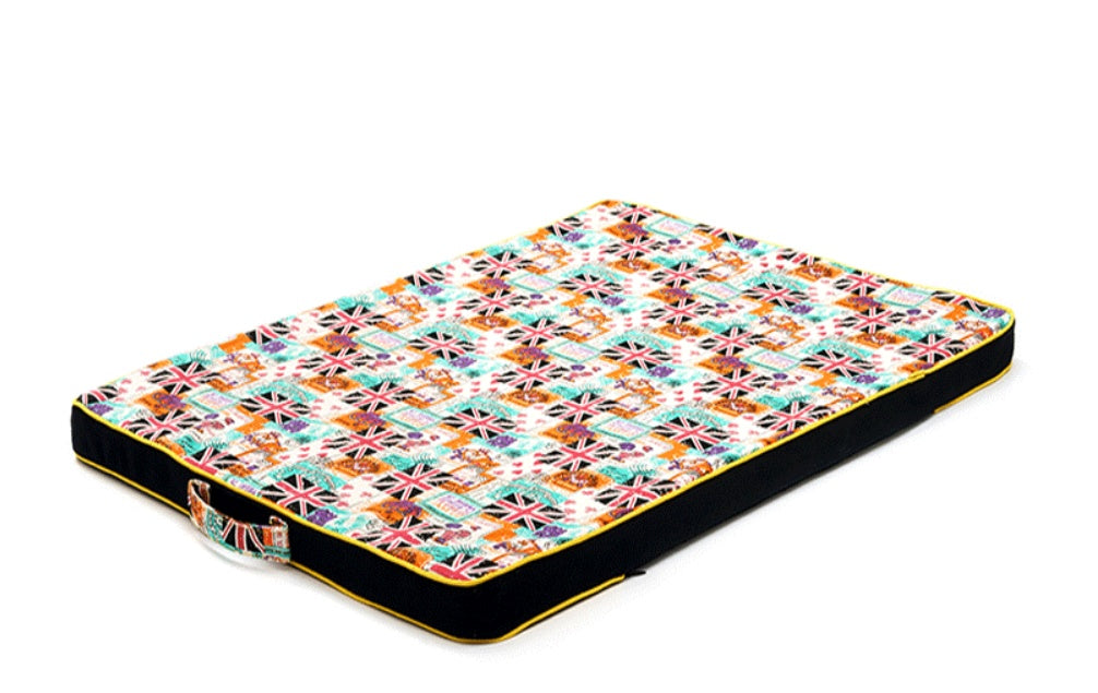 Thickened Canvas Dog Bed Mat – Soft, Washable Pet Mattress