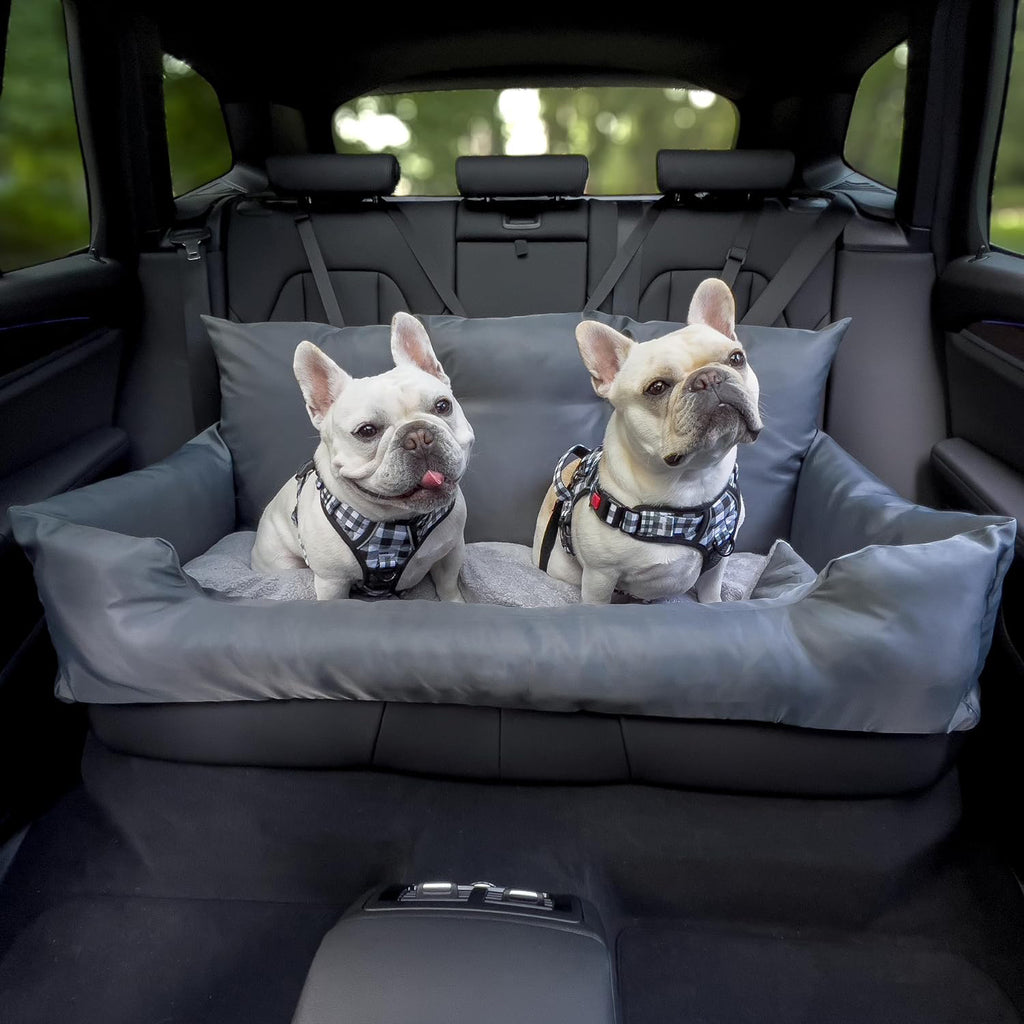 Pet Car Kennel & Dog Car Mat – Outdoor Travel Dog Carrier