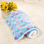 Cute Cat & Dog Blanket – Soft Coral Cashmere Pet Mat