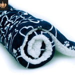 Cute Cat & Dog Blanket – Soft Coral Cashmere Pet Mat
