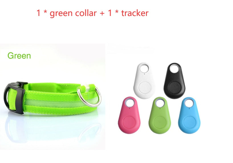 Safety LED Dog Collar – Waterproof, Light-Up Pet Collar for Night Walks