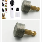 Electric Pet Nail Grinder – Low Noise USB Nail Clipper for Dogs & Cats