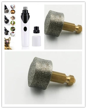 Electric Pet Nail Grinder – Low Noise USB Nail Clipper for Dogs & Cats