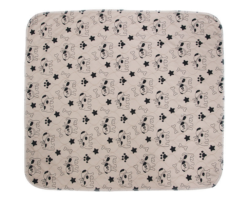 Three-Layer Waterproof Pet Absorbent Pad – Reusable Washable Pee Mat