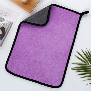 Pet Plus-Size Bath Towel – Quick-Dry Fiber Pet Towel
