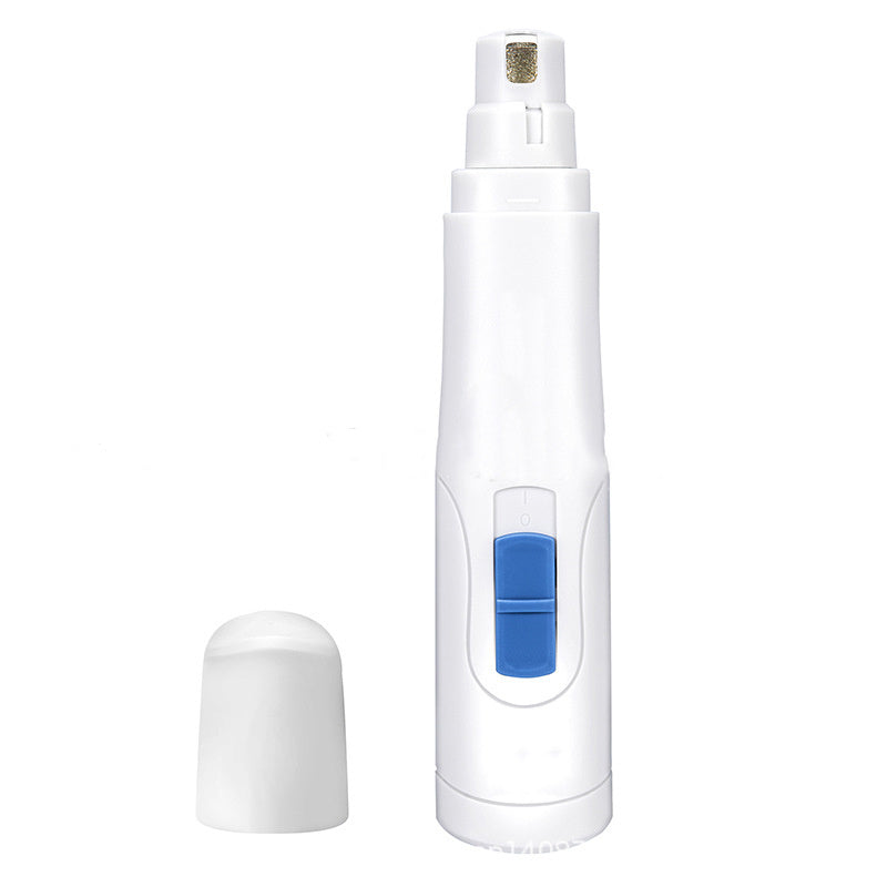 Electric Pet Nail Grinder – Low Noise USB Nail Clipper for Dogs & Cats