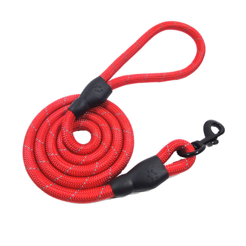 Training Rope Belt Dog Leash – Reflective, Durable Nylon Lead