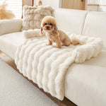 Winter Thicken Thermal Dog Mat – Non-Slip Plush Pet Bed