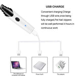 Electric Pet Nail Grinder – Low Noise USB Nail Clipper for Dogs & Cats