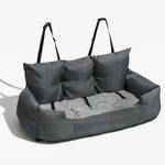 Pet Car Kennel & Dog Car Mat – Outdoor Travel Dog Carrier