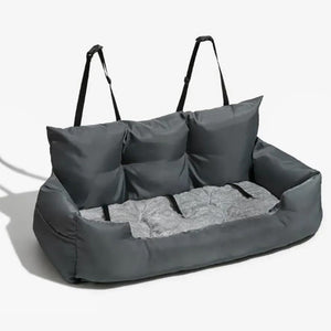 Pet Car Kennel & Dog Car Mat – Outdoor Travel Dog Carrier