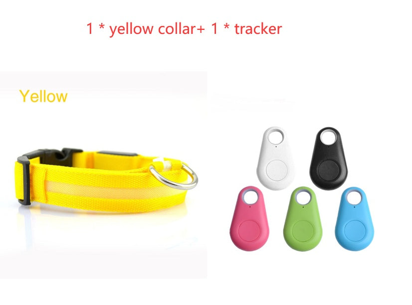 Safety LED Dog Collar – Waterproof, Light-Up Pet Collar for Night Walks