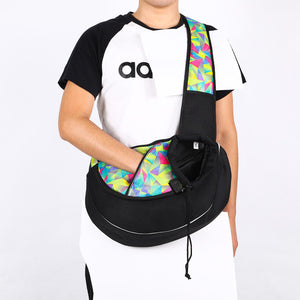 Portable Pet Carrier Bag – Crossbody Travel Bag for Dogs & Cats