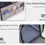 Portable Dog Car Cage – Travel Nest & Pet Carrier