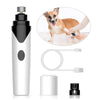 Electric Pet Nail Grinder – Low Noise USB Nail Clipper for Dogs & Cats