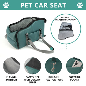 Removable Washable Car Pet Kennel – Portable Pet Mat & Carrier
