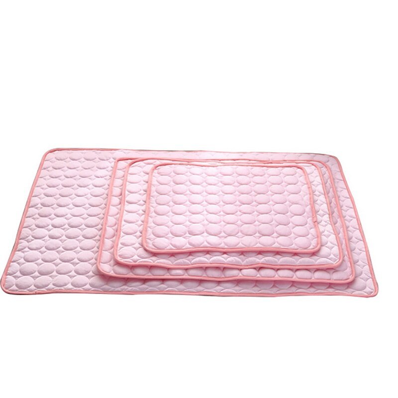 Pet Ice Silk Cooling Mat – Summer Dog & Cat Cool Nest Pad