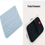 Pet Ice Silk Cooling Mat – Summer Dog & Cat Cool Nest Pad