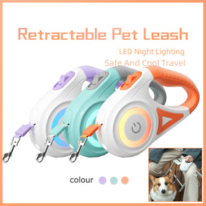 Retractable Dog Leash & Collar Set – Automatic Pet Traction Rope for Small & Medium Dogs