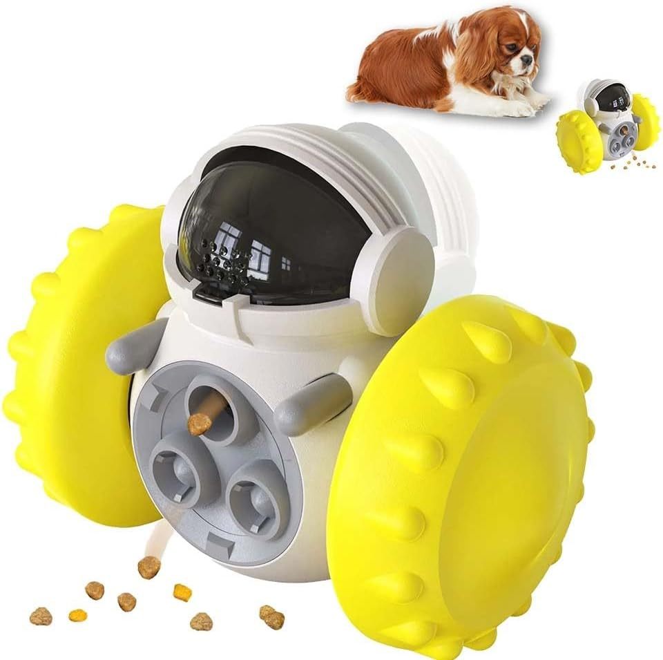 Interactive Dog & Cat Treat Dispenser – Slow Feeder IQ Toy