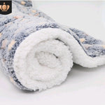 Cute Cat & Dog Blanket – Soft Coral Cashmere Pet Mat