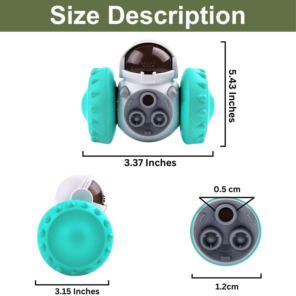 Interactive Dog & Cat Treat Dispenser – Slow Feeder IQ Toy