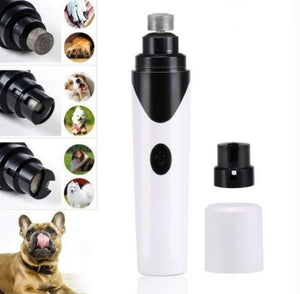 Electric Pet Nail Grinder – Low Noise USB Nail Clipper for Dogs & Cats