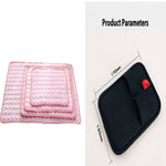Pet Ice Silk Cooling Mat – Summer Dog & Cat Cool Nest Pad