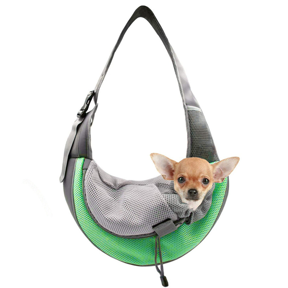 Portable Pet Backpack – Breathable Mesh Carrier for Cats & Dogs