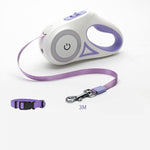 Retractable Dog Leash & Collar Set – Automatic Pet Traction Rope for Small & Medium Dogs
