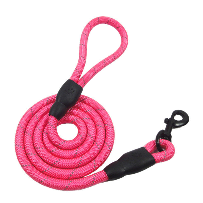 Training Rope Belt Dog Leash – Reflective, Durable Nylon Lead