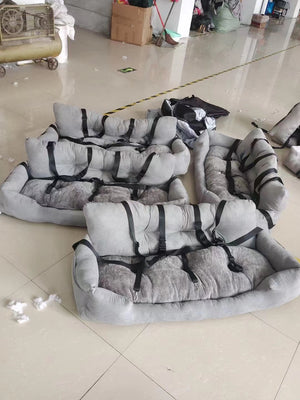 Pet Car Kennel & Dog Car Mat – Outdoor Travel Dog Carrier