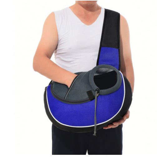 Portable Pet Carrier Bag – Crossbody Travel Bag for Dogs & Cats