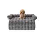 Winter Thicken Thermal Dog Mat – Non-Slip Plush Pet Bed