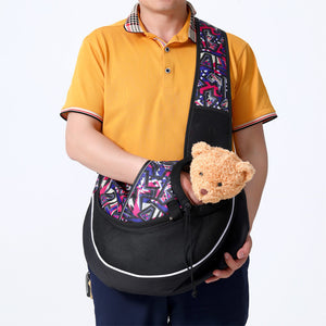 Portable Pet Carrier Bag – Crossbody Travel Bag for Dogs & Cats