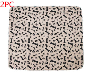 Three-Layer Waterproof Pet Absorbent Pad – Reusable Washable Pee Mat