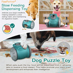 Dog & Cat IQ Tumbler Toy – Interactive Slow Feeder Puzzle