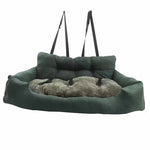 Pet Car Kennel & Dog Car Mat – Outdoor Travel Dog Carrier