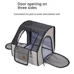 Portable Dog Car Cage – Travel Nest & Pet Carrier