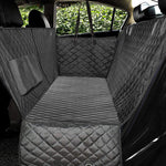 Dog Car Seat Cover Hammock – Waterproof Pet Safety Protector with Mesh & Pocket