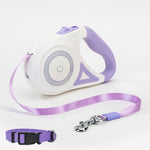 Retractable Dog Leash & Collar Set – Automatic Pet Traction Rope for Small & Medium Dogs