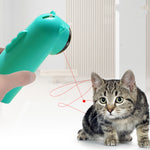 Automatic LED Laser Cat Toy – Interactive Red Laser Pole