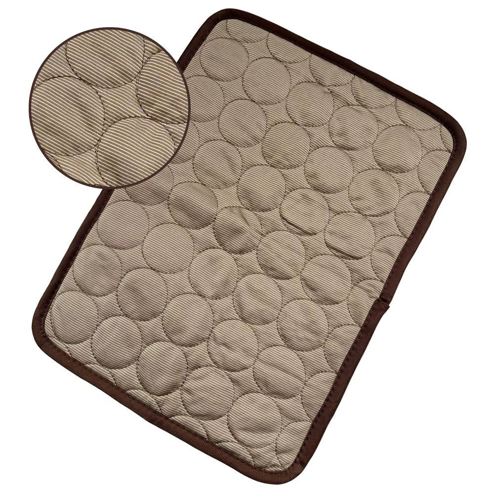 Pet Ice Silk Cooling Mat – Summer Dog & Cat Cool Nest Pad